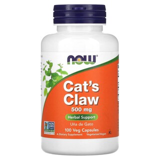 Foto 1 | Supplement Now Foods Uña De Gato, 500 Mg, 100 Cápsulas Vegetarianas - Venta Internacional.