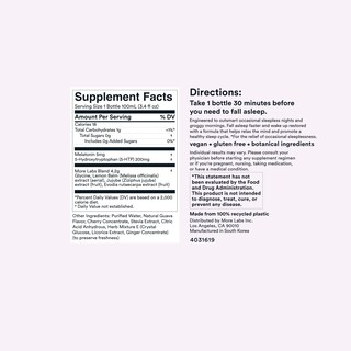 Foto 2 | Sleep Drink More Labs Dream Well, Paquete De 12 Mg De Melatonina - Venta Internacional.