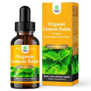 Foto 1 | Tintura Orgánica De Bálsamo De Limón Supplement Natures Craft, 30 Ml - Venta Internacional.