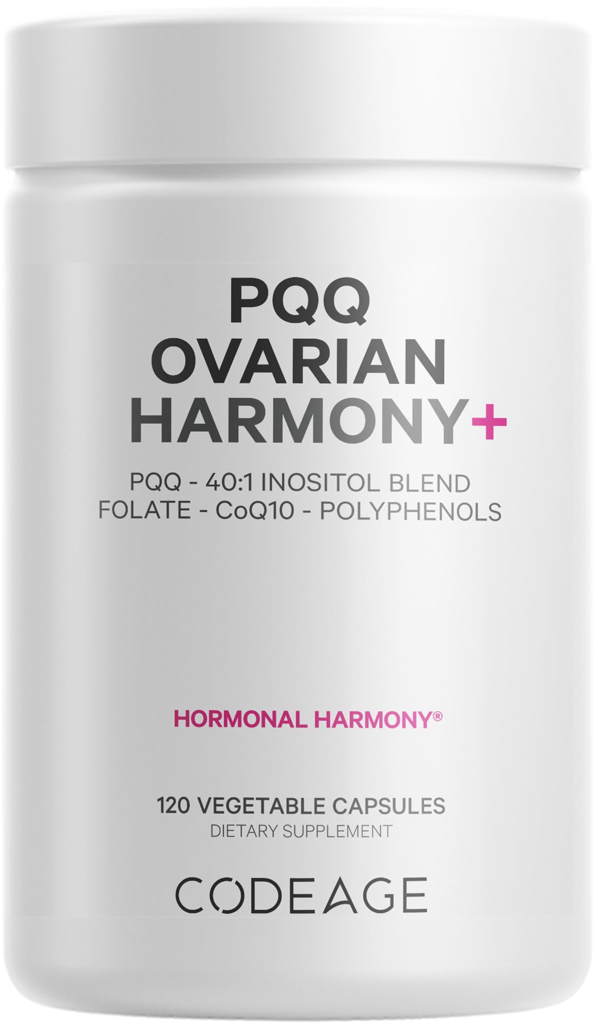 Foto 1 | Suplemento Codeage Pqq Ovarian Harmony 120 Cápsulas - Venta Internacional