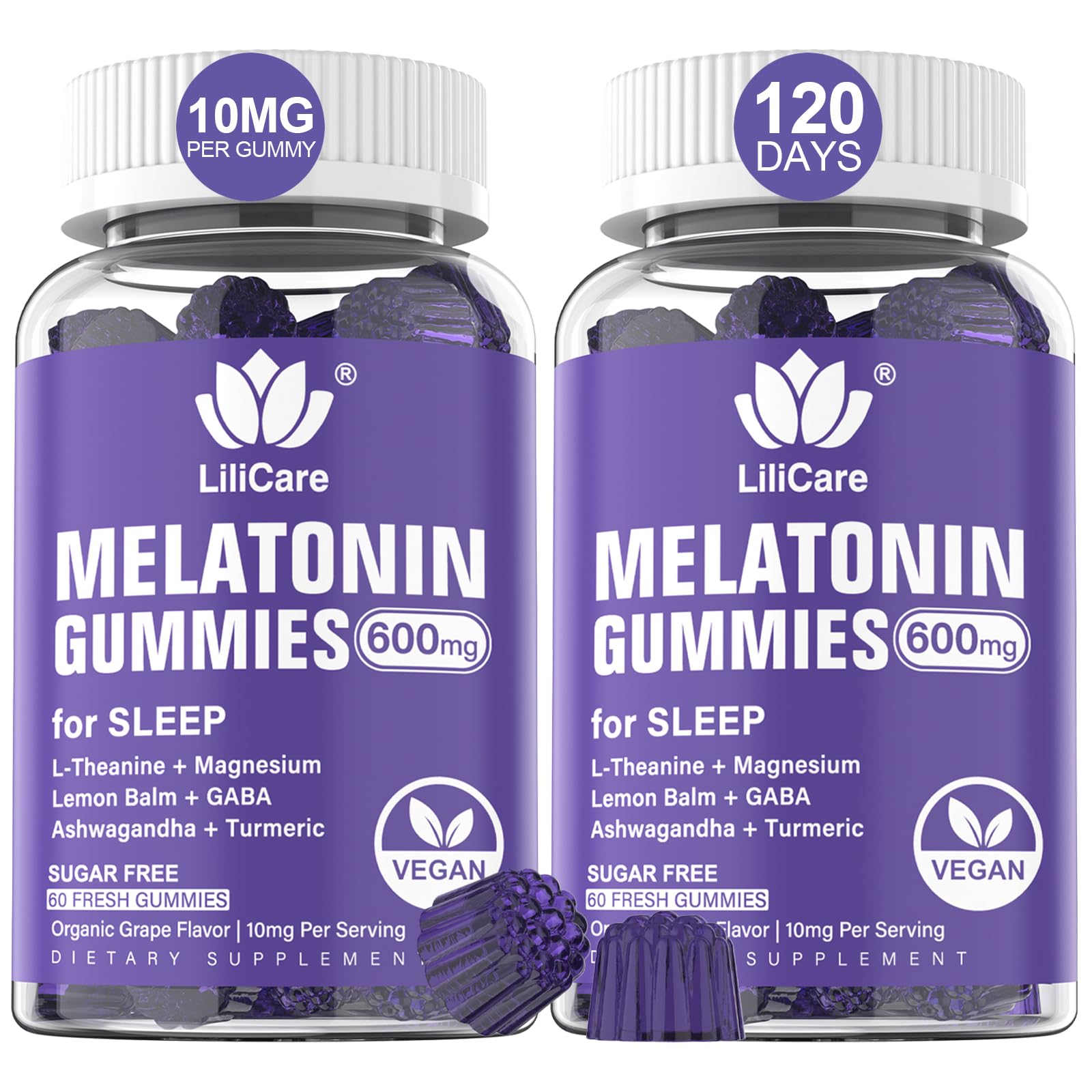 Melatonina Envydeal 20 Mg 60 Gomitas 2 Pack - Venta Internacional