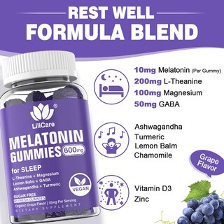 Foto 4 | Melatonina Envydeal 20 Mg 60 Gomitas 2 Pack - Venta Internacional