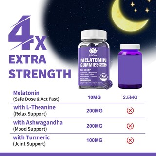 Foto 5 | Melatonina Envydeal 20 Mg 60 Gomitas 2 Pack - Venta Internacional