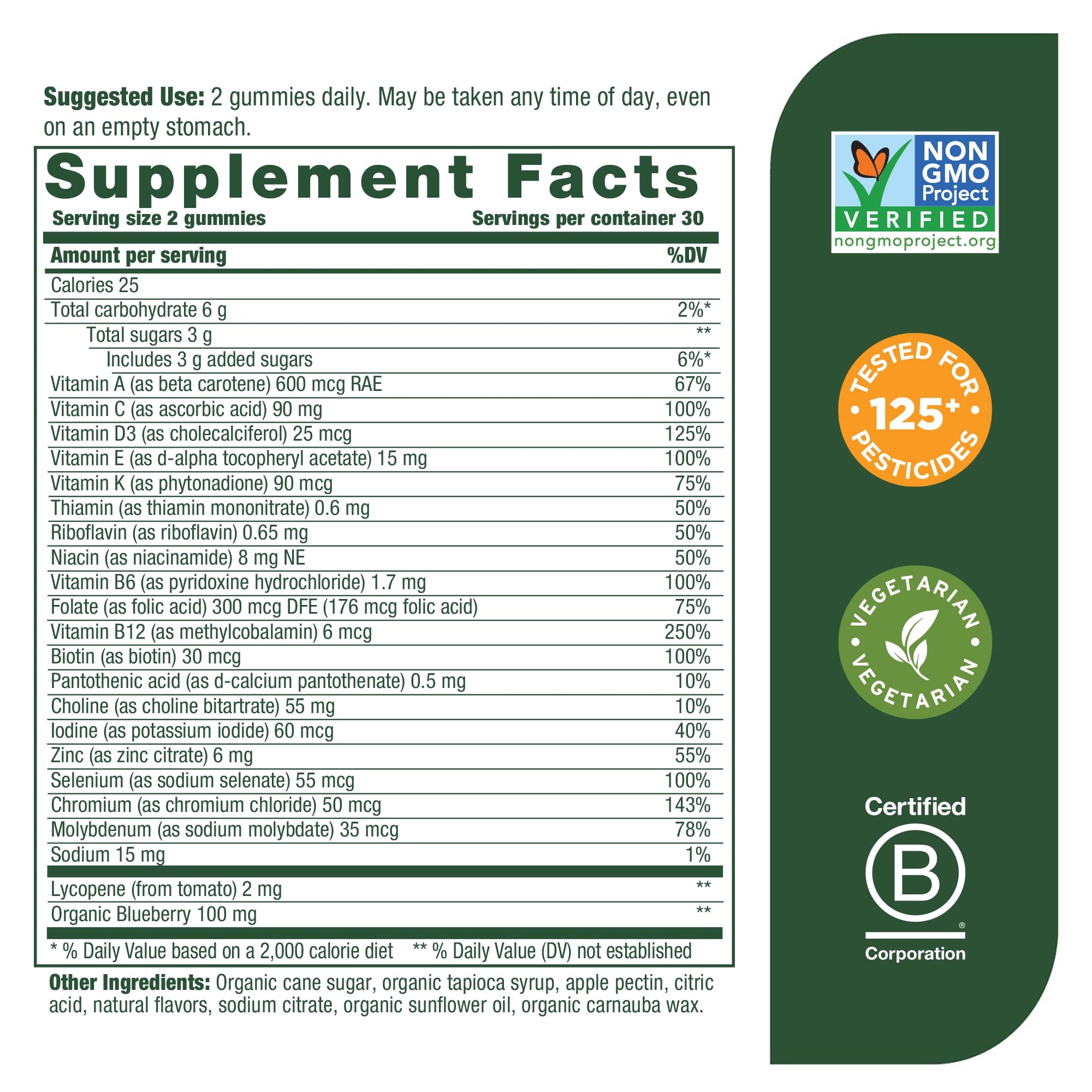 Foto 3 pulgar | Gummy Vitamins Megafood Multi Para Hombre, 60 Gomitas - Venta Internacional.