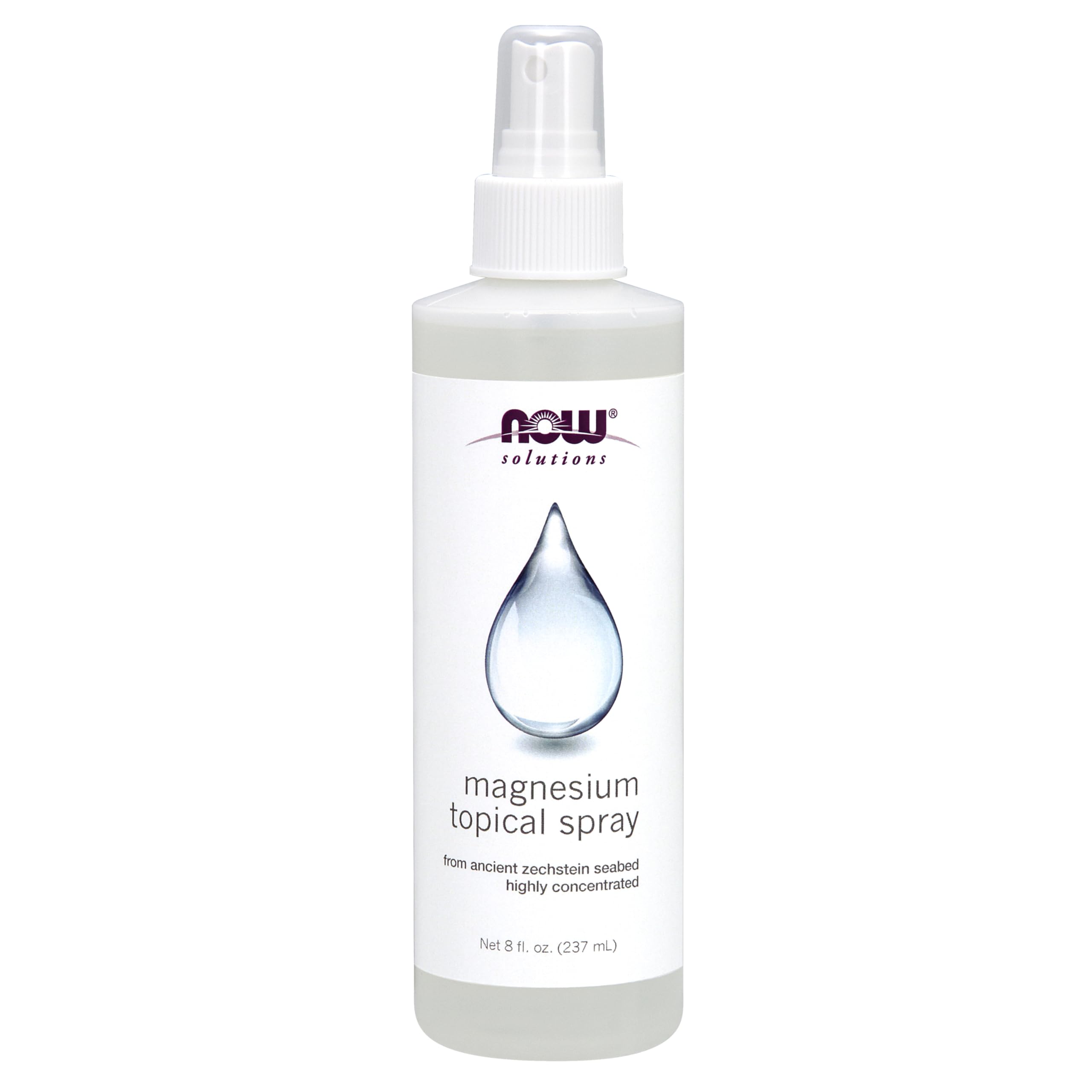 Spray Tópico De Magnesio Now Solutions Altamente Concentrado, 240 Ml - Venta Internacional.