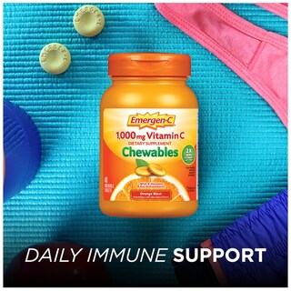 Foto 5 | Suplemento De Vitamina C Masticable Emergen-c 1000 Mg 40 Tabletas - Venta Internacional.