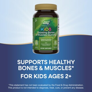 Foto 4 | Complementa Las Gomitas Nature's Way Kids Growing Bones & Muscles - Venta Internacional.