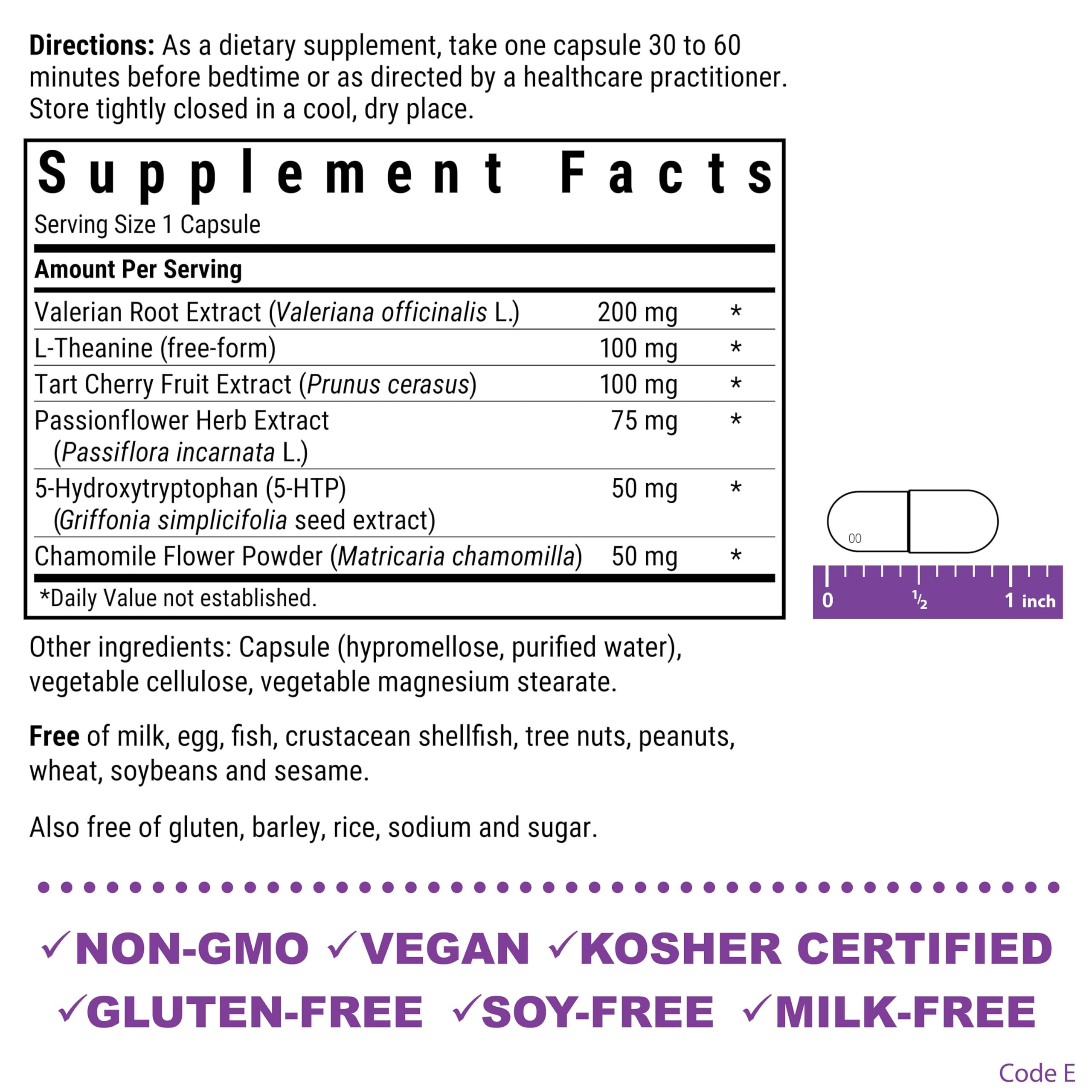 Foto 4 pulgar | Suplemento Bluebonnet Nutrition Targeted Choice Sleep 30 Cápsulas - Venta Internacional.