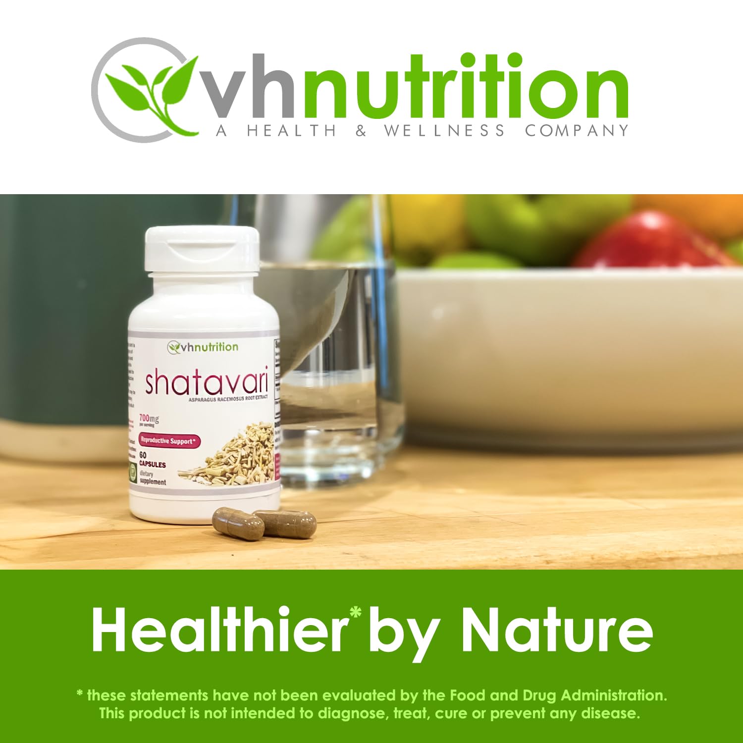Foto 7 | Suplemento De Extracto De Espárragos Shatavari De Vh Nutrition, 700 Mg - Venta Internacional.