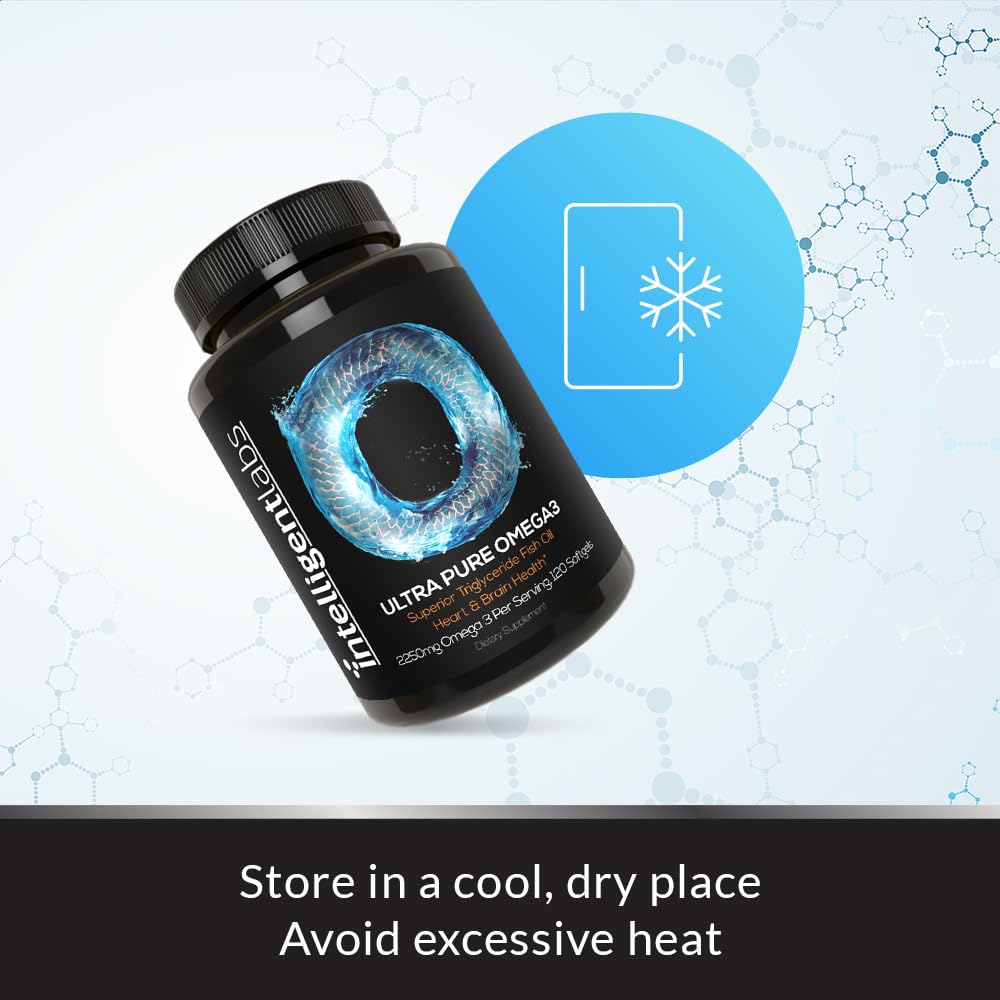 Foto 4 | Suplemento De Triglicéridos Omega 3 De Intelligent Labs, 2250 Mg, 120 Cápsulas Blandas - Venta Internacional.