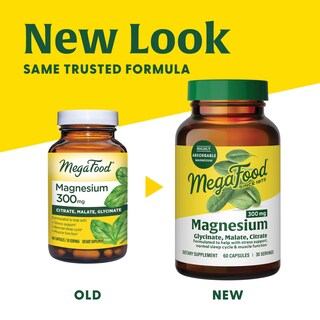 Foto 2 | Suplemento Megafood Magnesio 300 Mg 60 Cápsulas - Venta Internacional.