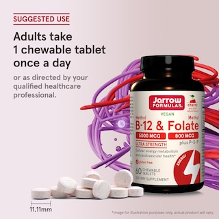 Foto 7 | Suplemento De Metil B-12 Ultra Fuerte De Jarrow Formulas, 5000 Mcg - Venta Internacional.