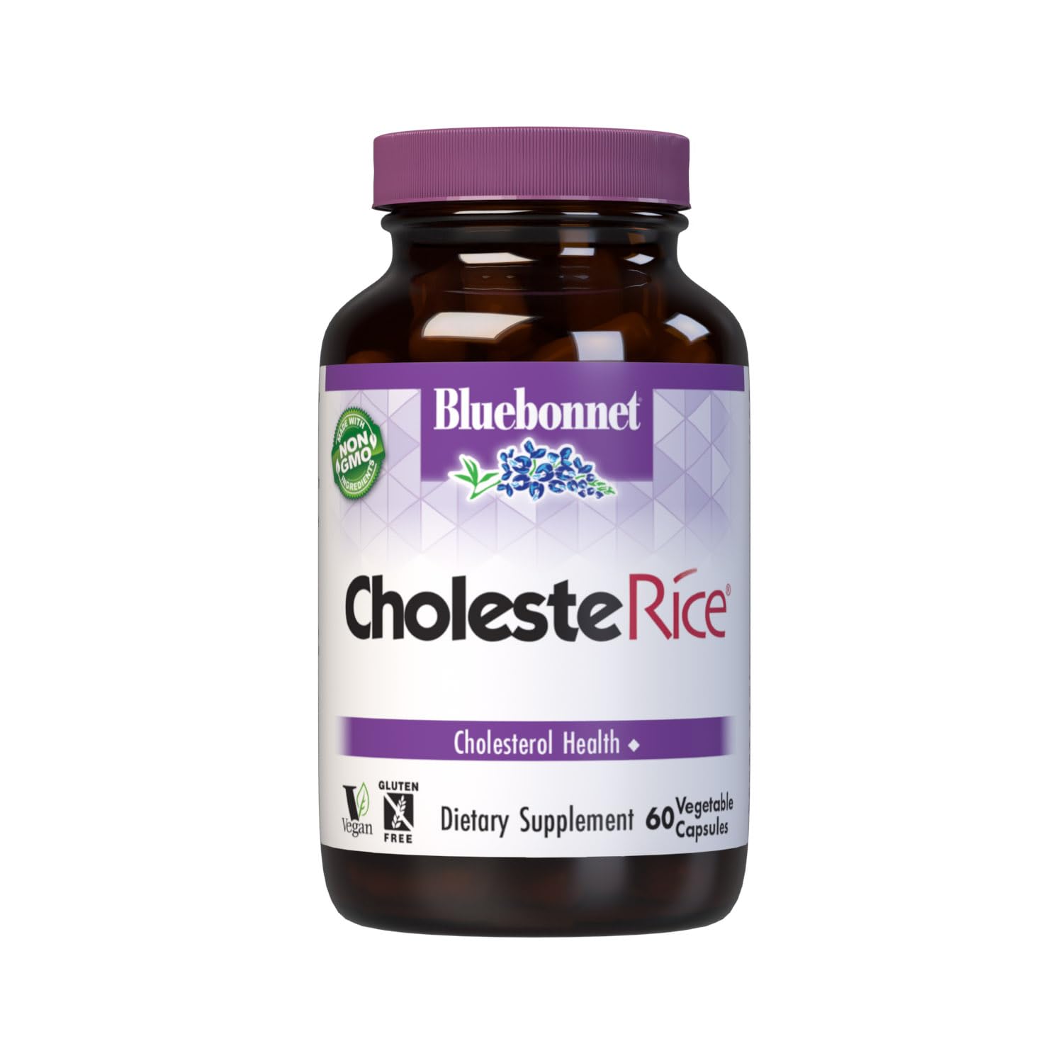 Suplemento Bluebonnet Cholesterice Vegetales En Cápsulas 60 - Venta Internacional.