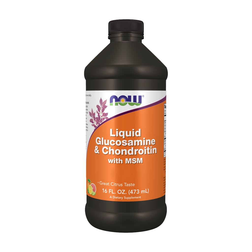 Suplemento Now Foods Con Glucosamina Líquida Y Condroitina Msm 473 Ml - Venta Internacional.