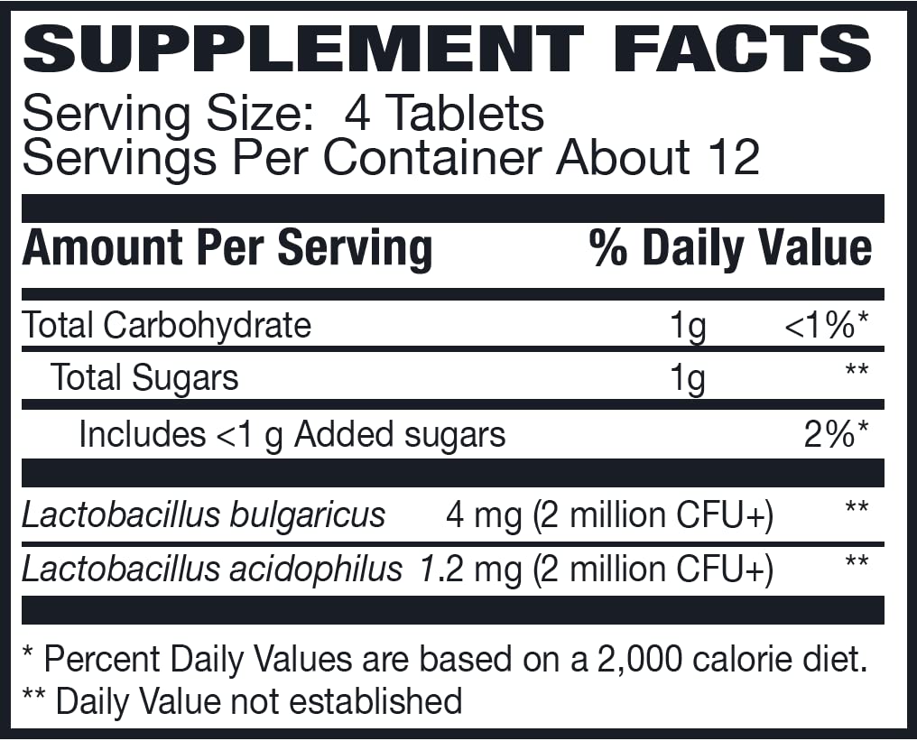 Foto 4 pulgar | Suplemento Rising Pharma Floranex Lactobacillus 50 Comprimidos - Venta Internacional.
