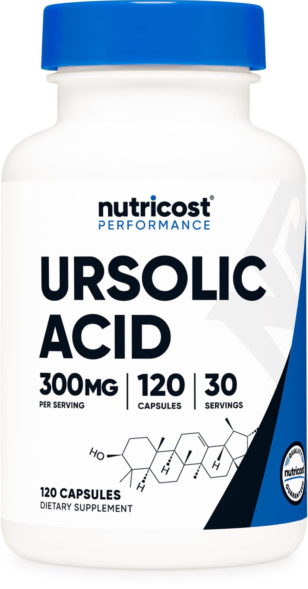 Suplemento Nutricost De Ácido Ursólico 300 Mg 120 Cápsulas - Venta Internacional.