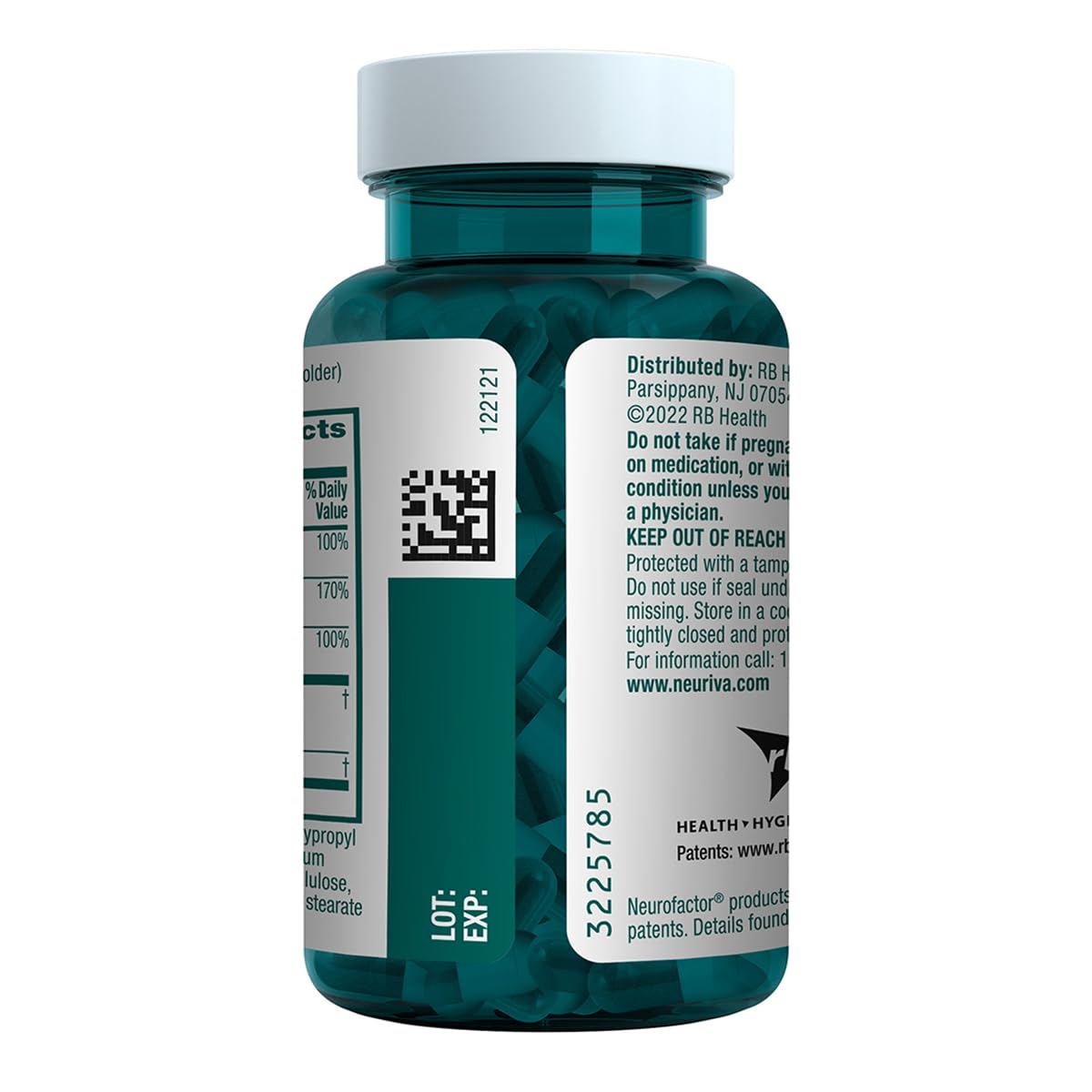 Foto 3 | Suplemento Neuriva Plus Brain Memory Focus, 30 Cápsulas, Paquete De 2 - Venta Internacional.