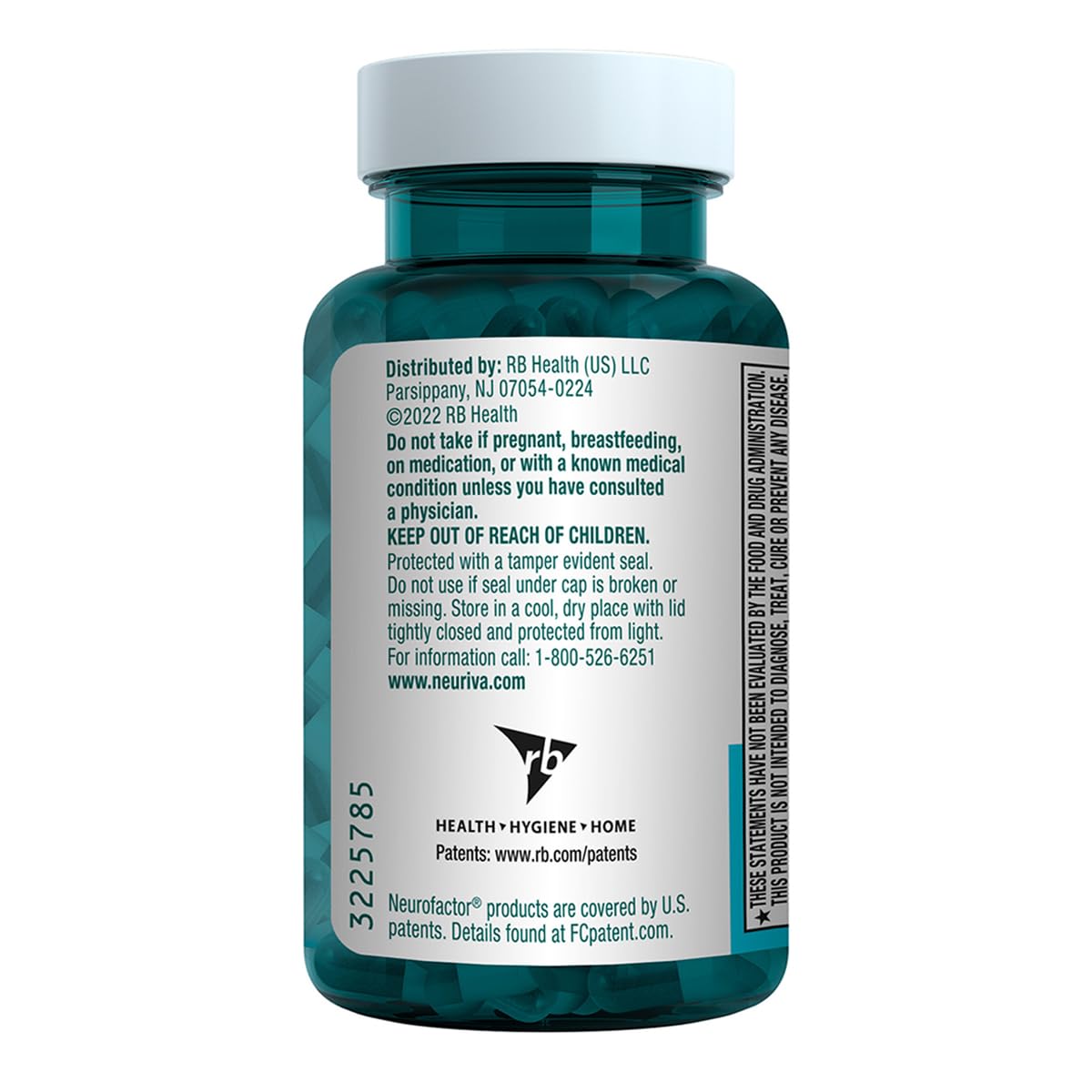 Foto 4 | Suplemento Neuriva Plus Brain Memory Focus, 30 Cápsulas, Paquete De 2 - Venta Internacional.
