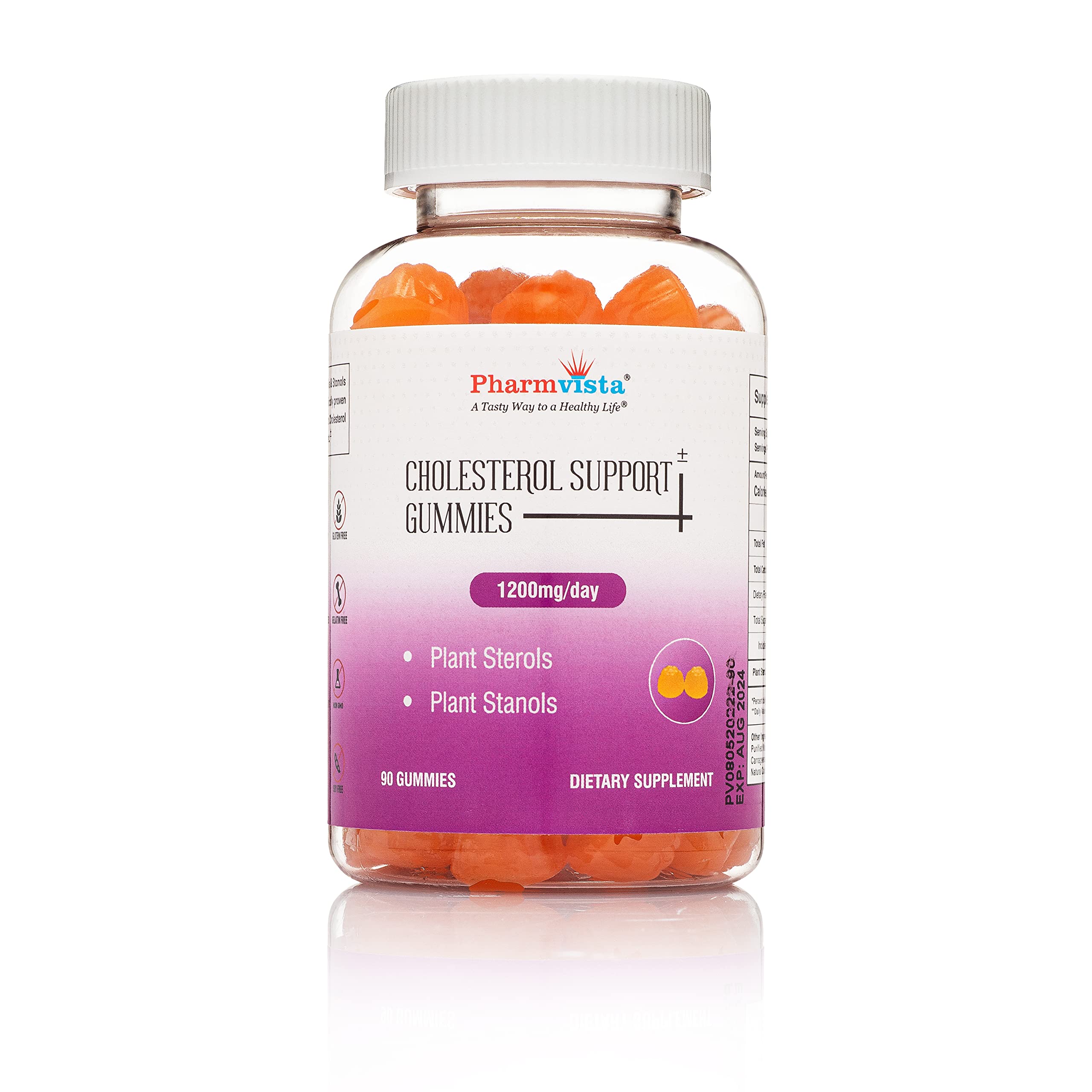 Suplemento De Esteroles Y Estanoles Vegetales De Pharmvista En Gomitas De 1200 Mg - Venta Internacional.
