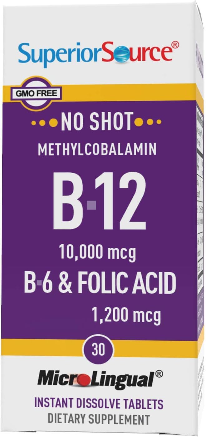 Foto 6 pulgar | Suplemento De Vitamina B-12, Metilcobalamina De Fuente Superior, 10000 Mcg - Venta Internacional.