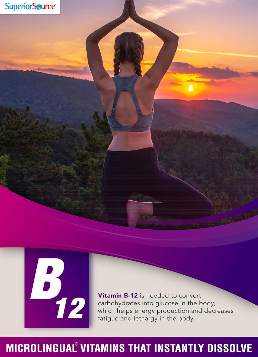 Foto 7 | Suplemento De Vitamina B-12, Metilcobalamina De Fuente Superior, 10000 Mcg - Venta Internacional.