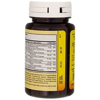 Foto 4 | Suplemento Nature's Blend De Múltiples Vitaminas Con Minerales, 100 Tabletas - Venta Internacional.