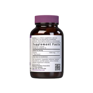 Foto 2 | Suplemento Bluebonnet Nutrition Con Taurina, 1000 Mg, 50 Cápsulas - Venta Internacional.