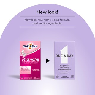 Foto 2 | Multivitamínico Postnatal Completo, 60 Comprimidos, 1 Vez Al Día - Venta Internacional.