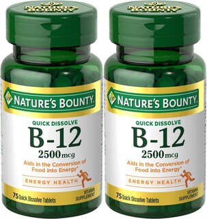 Foto 1 | Suplemento De Vitamina B-12 De Nature's Bounty, 2500 Mcg, 150 Tabletas - Venta Internacional.