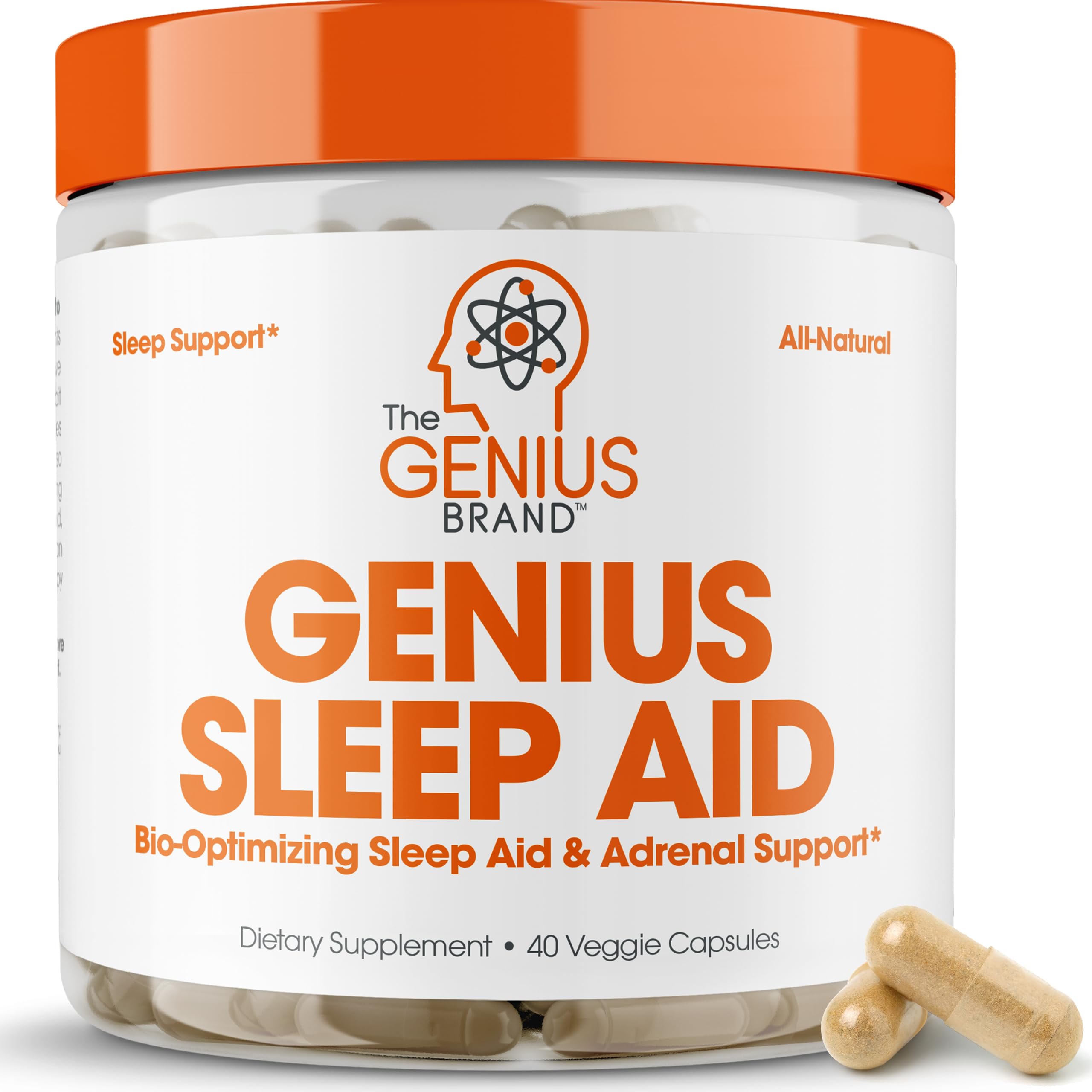 Foto 2 pulgar | Suplemento Genius Sleep Aid 40 Cápsulas - Venta Internacional