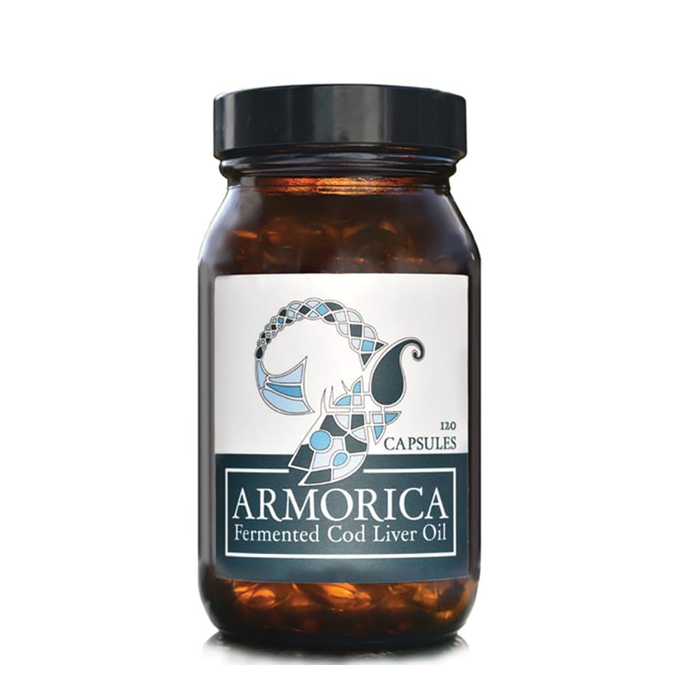 Suplemento De Aceite De Hígado De Bacalao Fermentado Armorica 120 Cápsulas - Venta Internacional.
