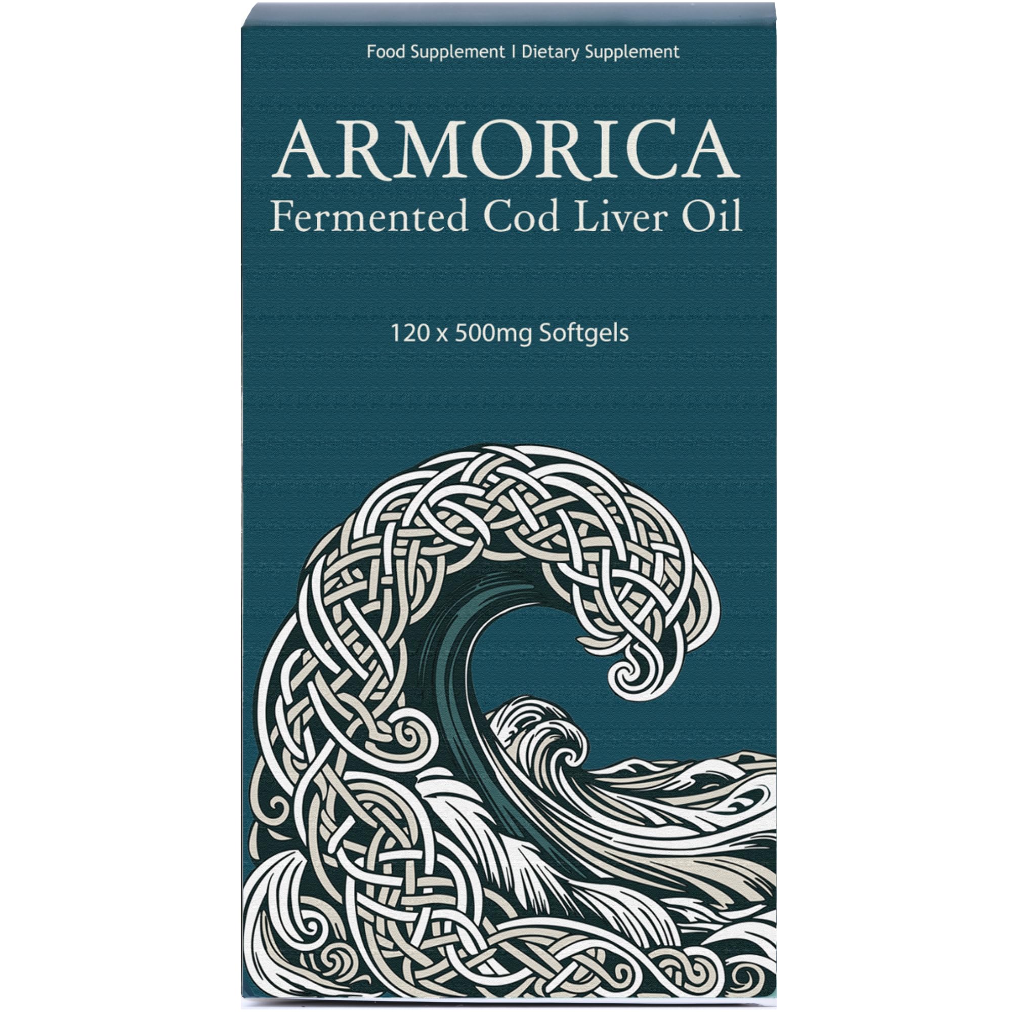 Foto 3 pulgar | Suplemento De Aceite De Hígado De Bacalao Fermentado Armorica 120 Cápsulas - Venta Internacional.
