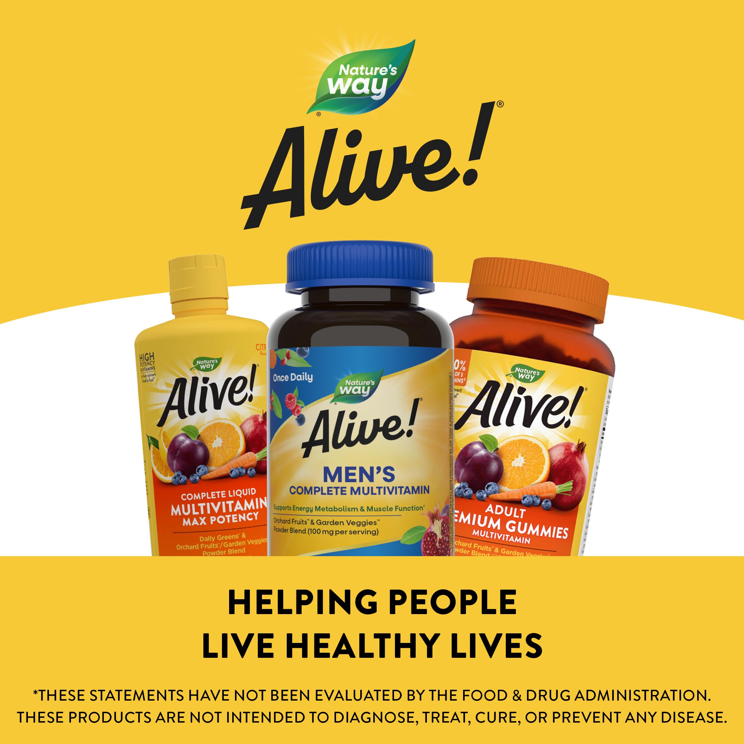 Foto 8 pulgar | ¡multivitamínico Nature's Way Alive! Men's Complete 130 Comprimidos - Venta Internacional.