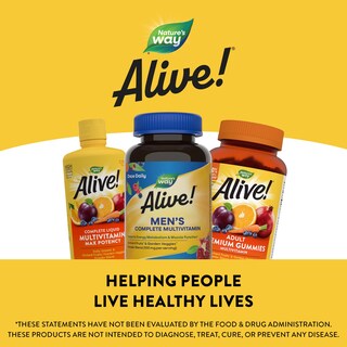 Foto 7 | ¡multivitamínico Nature's Way Alive! Men's Complete 130 Comprimidos - Venta Internacional.
