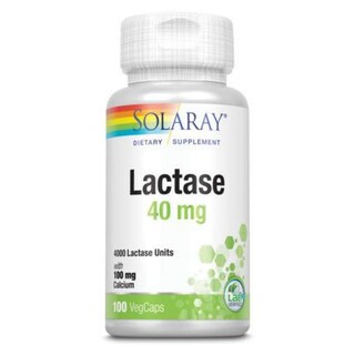 Foto 1 | Cápsulas De Lactasa Solaray 40 Mg, 100 Unidades - Venta Internacional.