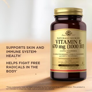 Foto 5 | Suplemento Solgar De Vitamina E 670 Mg (1000 Ui), 100 Cápsulas Blandas Veganas - Venta Internacional.