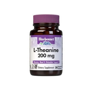 Foto 1 | Suplemento Bluebonnet L-teanina 200 Mg 30 Cápsulas Vegetales - Venta Internacional.