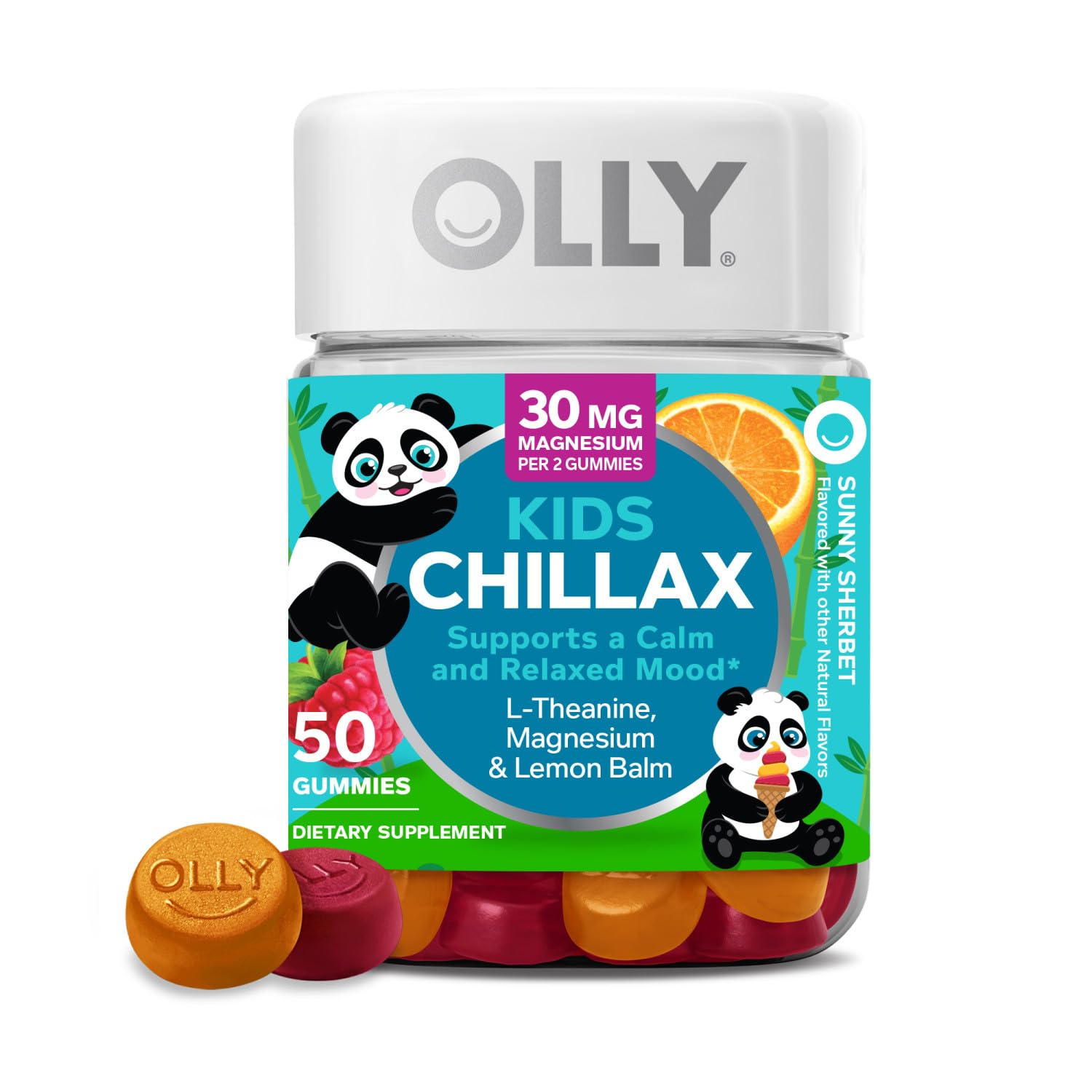 Foto 2 pulgar | Suplemento Olly Kids Chillax Gummies Con L-teanina Y Magnesio - Venta Internacional.