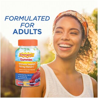 Foto 7 | Gomitas De Vitamina C Emergen-c, 750 Mg, Para Adultos, 45 Unidades - Venta Internacional.
