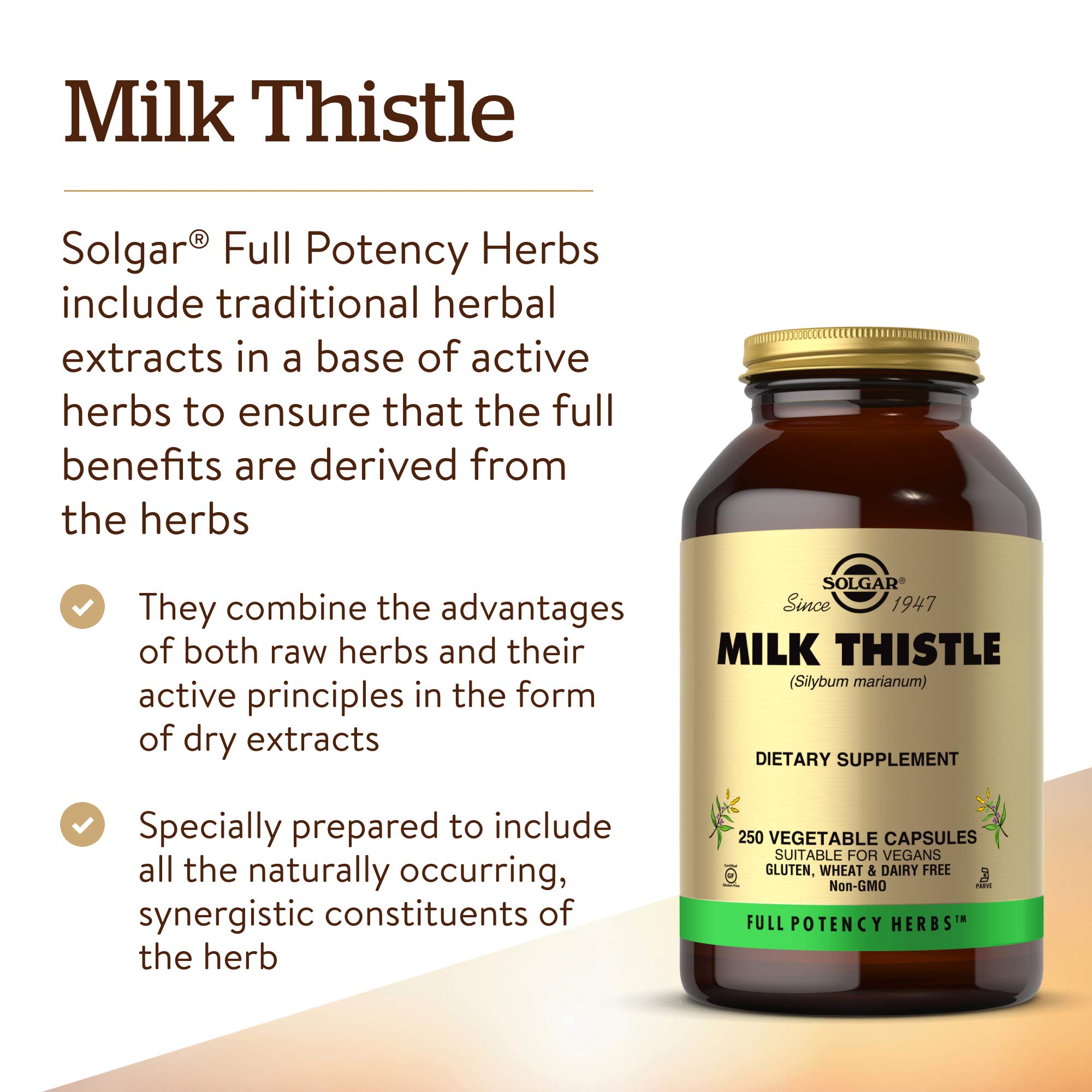 Foto 4 pulgar | Suplemento Solgar Milk Thistle (silybum Marianum) 100 Mg 250 Cápsulas - Venta Internacional.