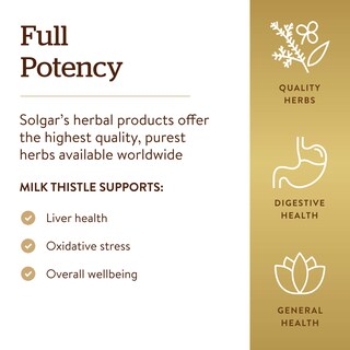 Foto 4 | Suplemento Solgar Milk Thistle (silybum Marianum) 100 Mg 250 Cápsulas - Venta Internacional.