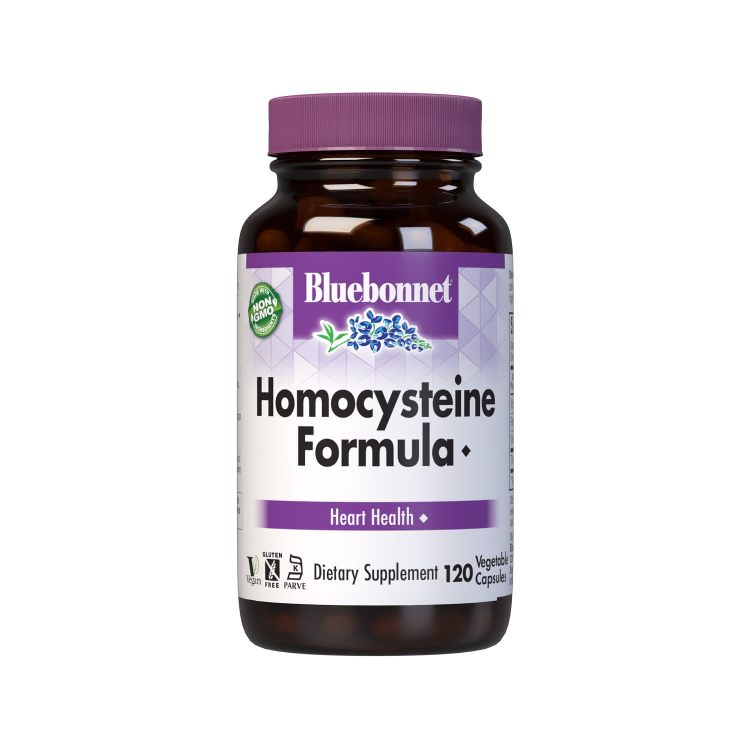 Suplemento Bluebonnet Homocysteine Formula 120 Cápsulas - Venta Internacional.