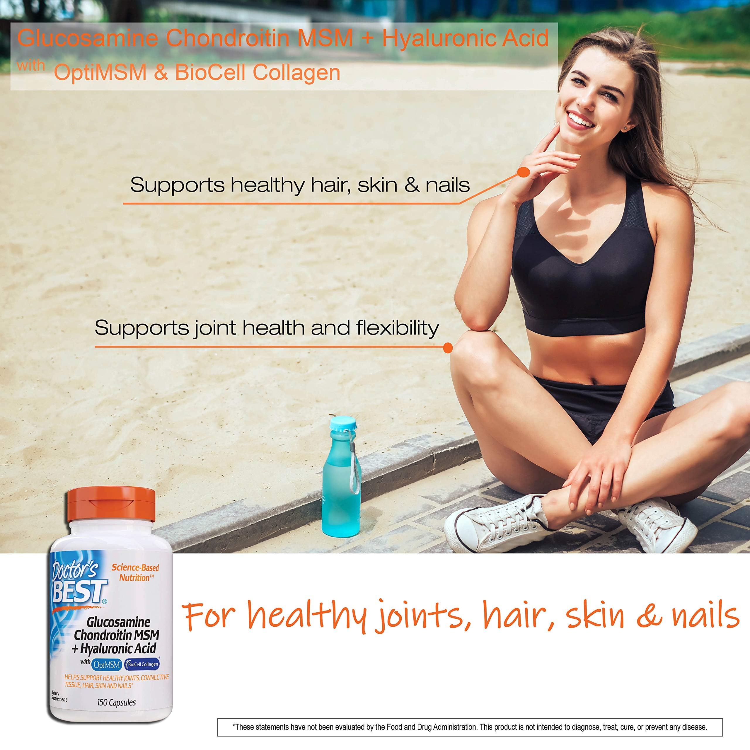 Foto 4 pulgar | Supplement Doctor's Best, Glucosamina, Condroitina, Msm Y Ácido Hialurónico, 150 Cápsulas - Venta Internacional.