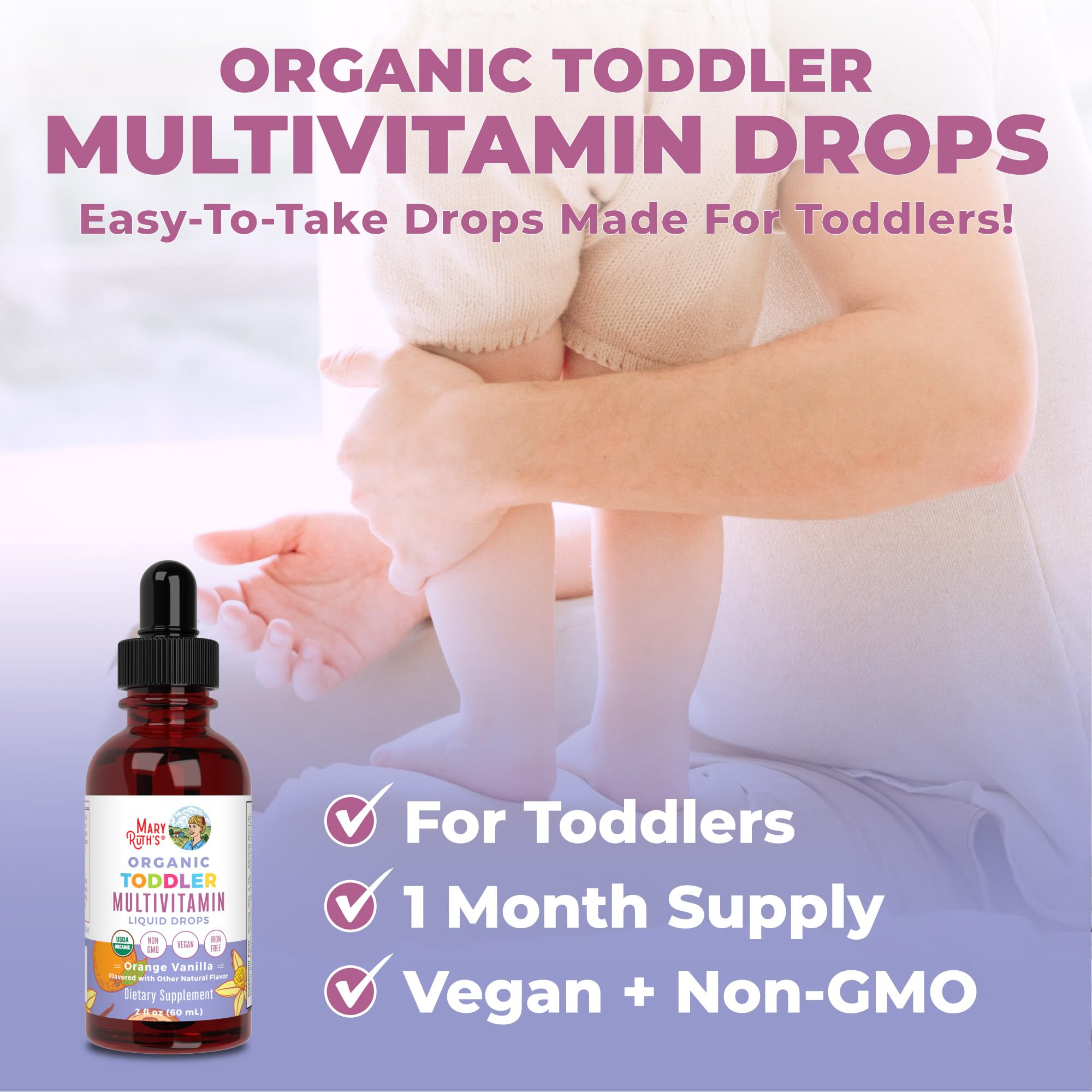 Foto 7 pulgar | Multivitamínico Para Niños Pequeños Maryruth's Organic En Gotas Líquidas De 60 Ml - Venta Internacional.