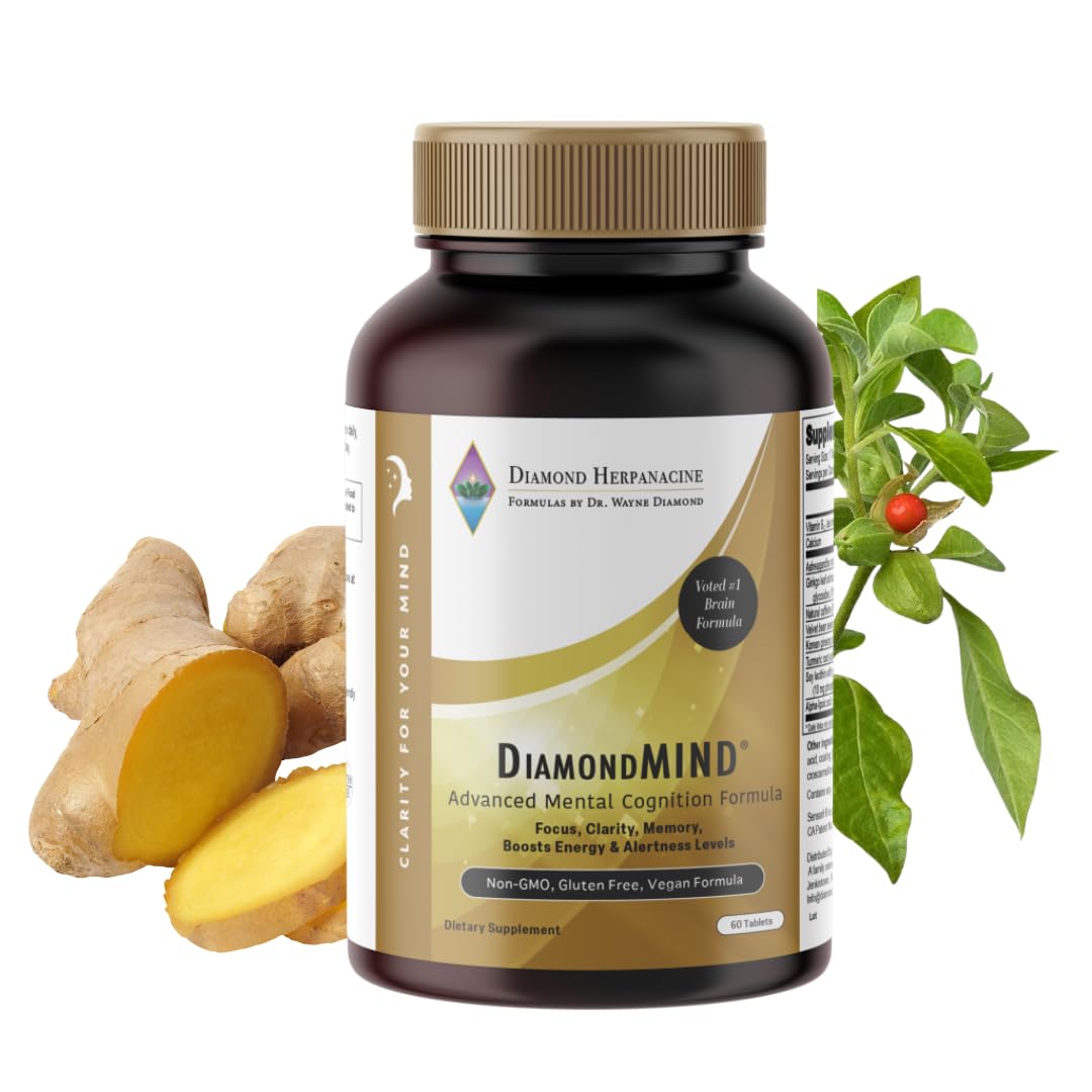Suplemento De Apoyo Cerebral Herpanacine Diamondmind 60 Cápsulas - Venta Internacional.