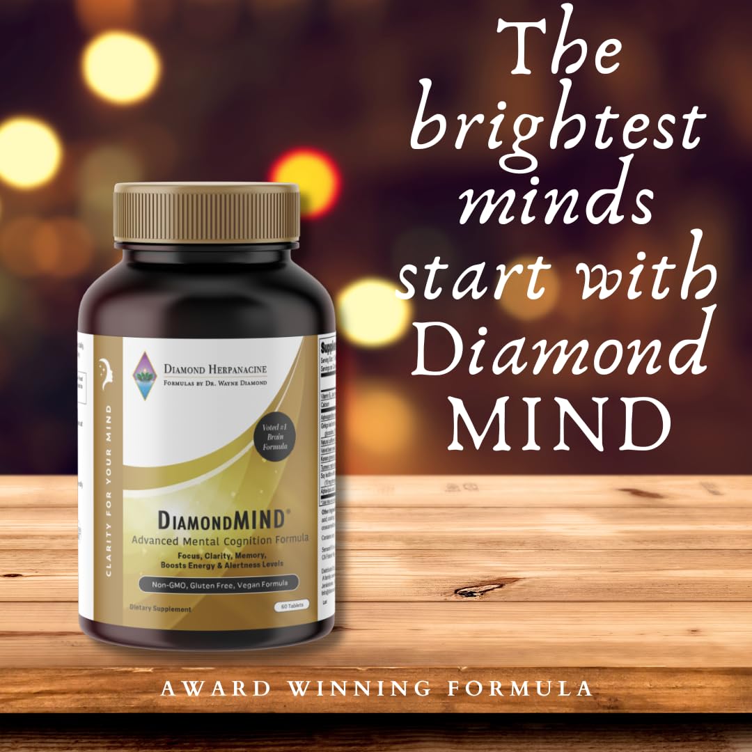 Foto 5 | Suplemento De Apoyo Cerebral Herpanacine Diamondmind 60 Cápsulas - Venta Internacional.