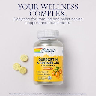 Foto 3 | Suplemento De Quercetina Solaray Con Bromelina Y Vitamina C Masticables - Venta Internacional.
