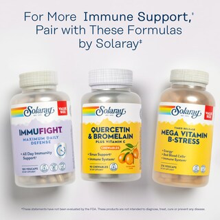 Foto 6 | Suplemento De Quercetina Solaray Con Bromelina Y Vitamina C Masticables - Venta Internacional.