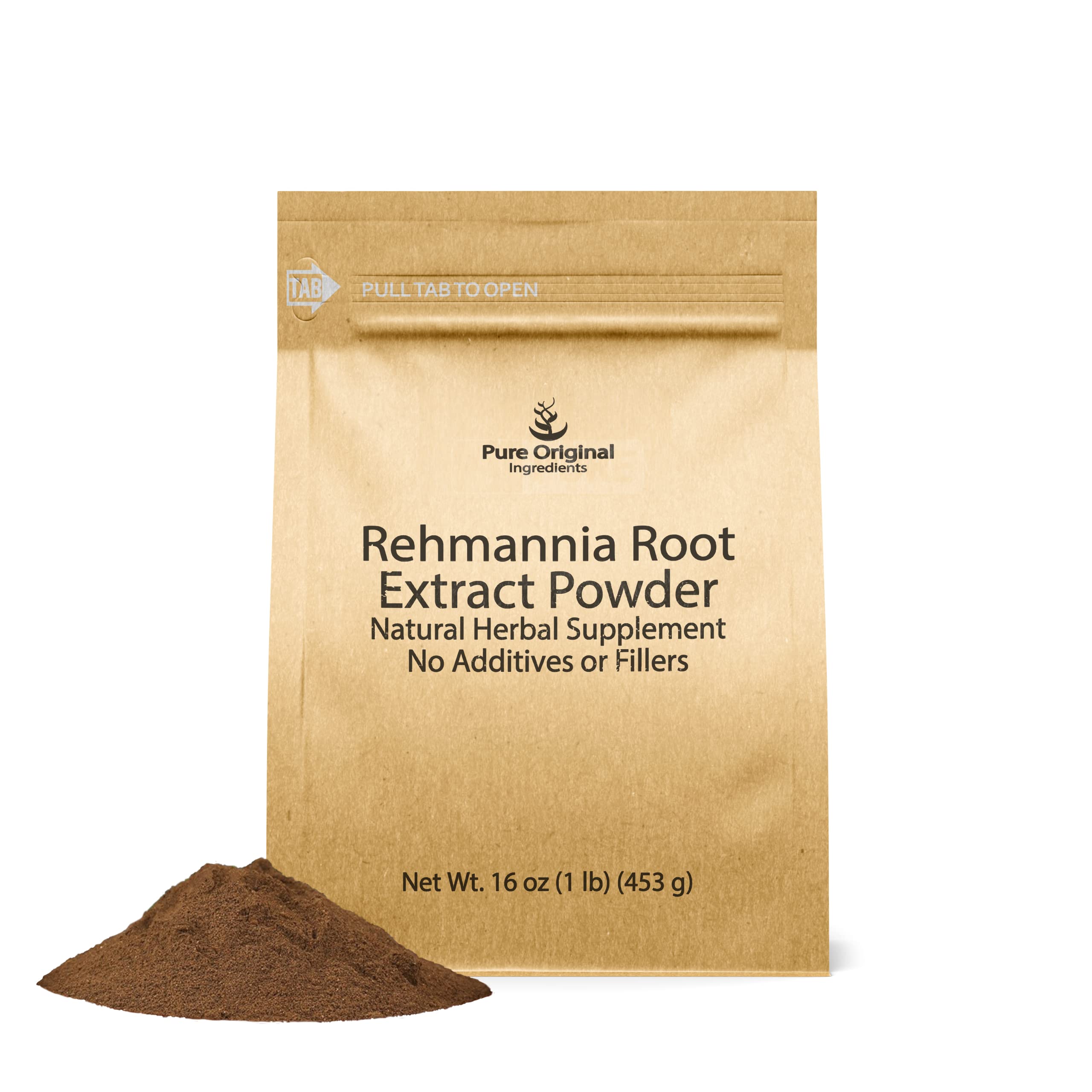 Suplemento Herbal Con Ingredientes Puros Y Originales, Extracto De Raíz De Rehmannia En Polvo, 454 G - Venta Interna