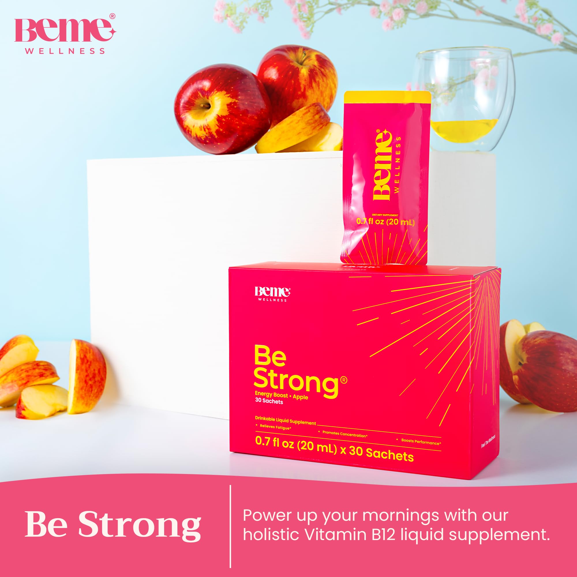 Foto 3 pulgar | Suplemento Líquido Beme Bestrong De Vitamina B12 30 Sobres - Venta Internacional.